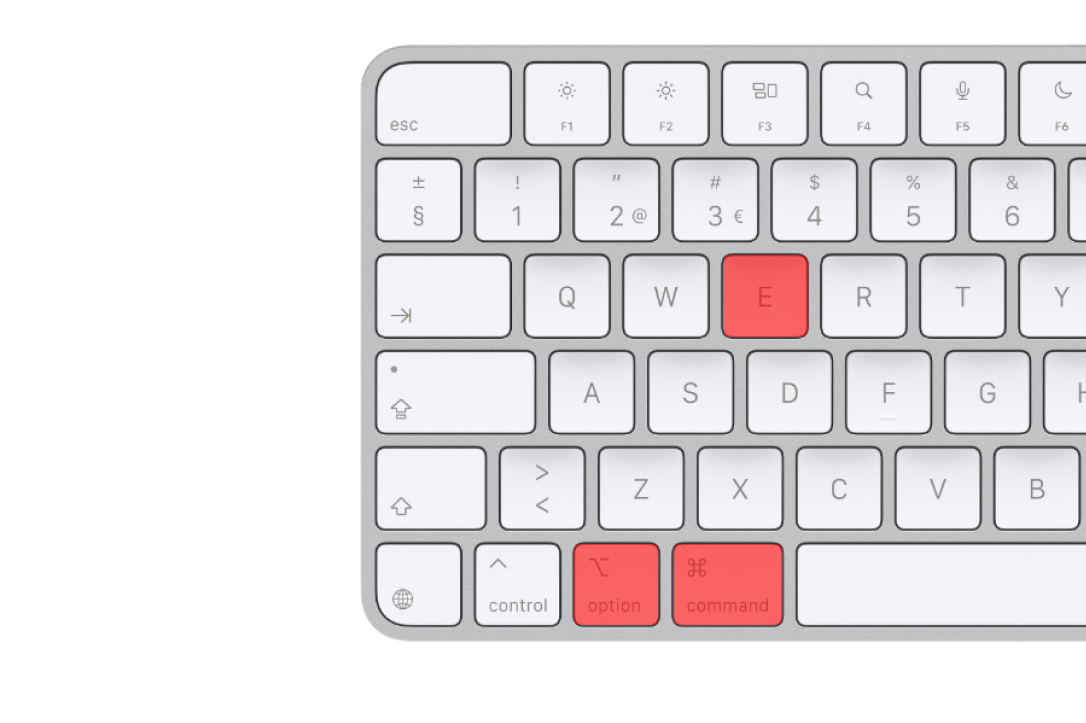 Pressing the global keyboard shortcut to rewrite text on macOS
